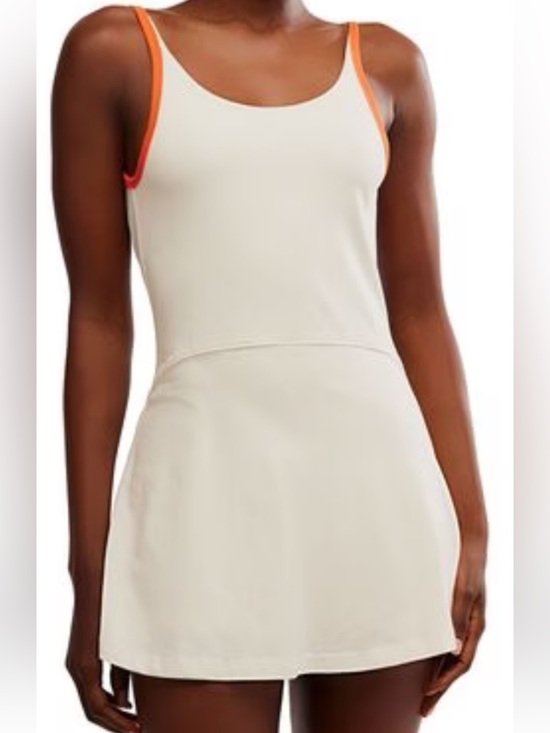 FP Movement by Free People Dresses & Skirts - FP Movement by Free People Cream Mini  skort Dress size med & large availabl nwt
